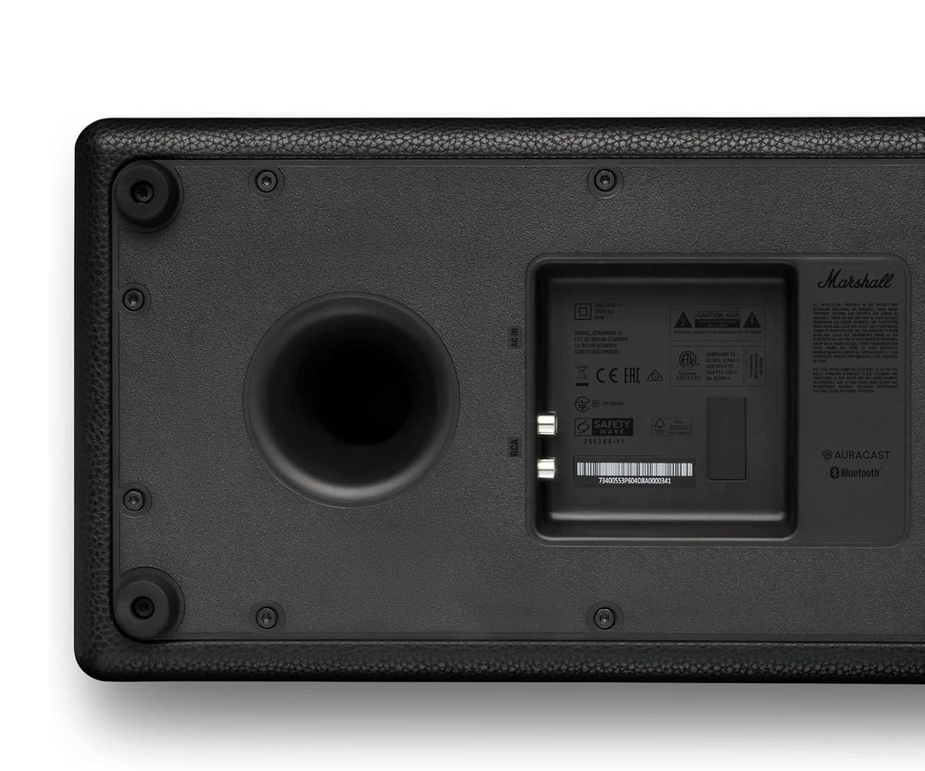 MARSHALL STANMORE IV BLACK / ALTAVOZ DOMÉSTICO BLUETOOTH - detalle