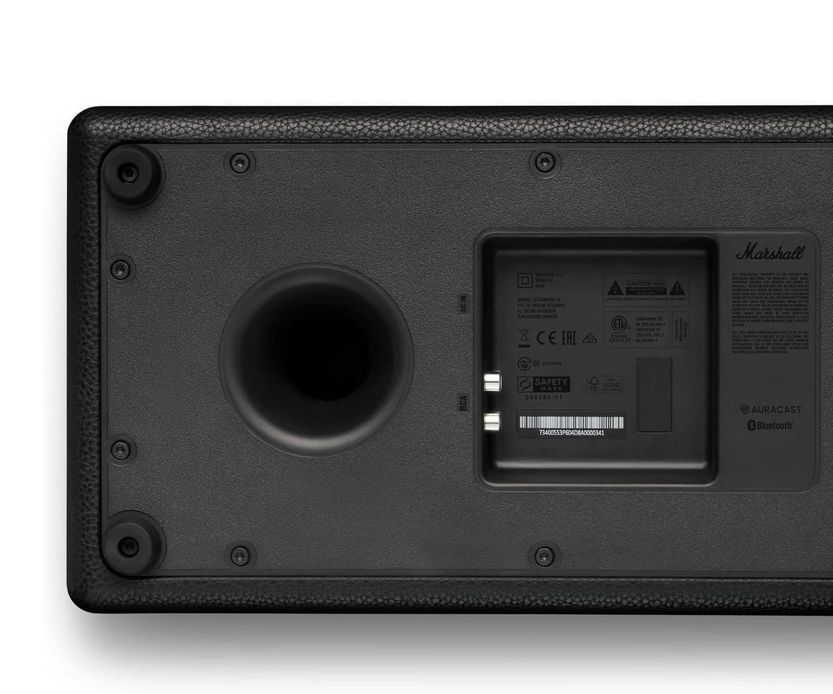 MARSHALL STANMORE IV BLACK / ALTAVOZ DOMÉSTICO BLUETOOTH - detalle