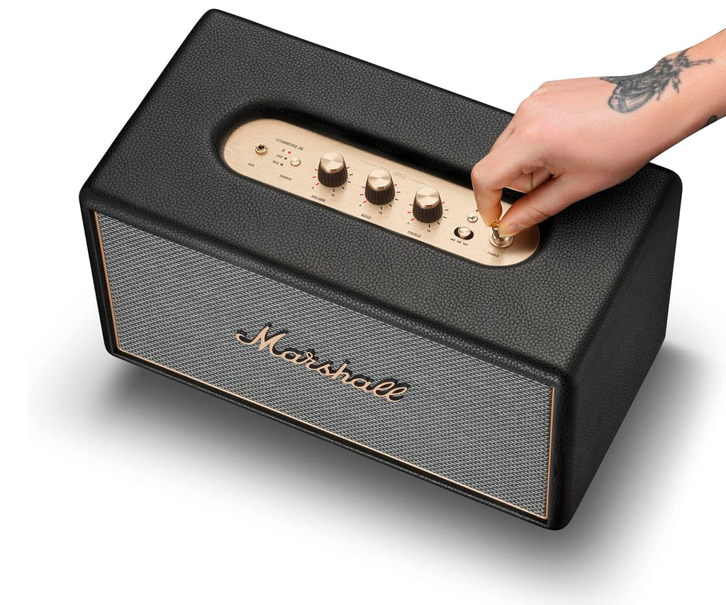 MARSHALL STANMORE IV BLACK / ALTAVOZ DOMÉSTICO BLUETOOTH - detalle
