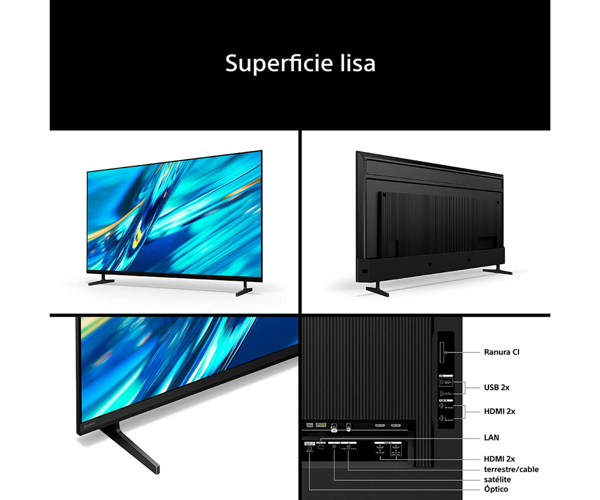 SONY BRAVIA 3 II / TELEVISOR SMART TV 75" DIRECT LED UHD 4K HDR - detalle