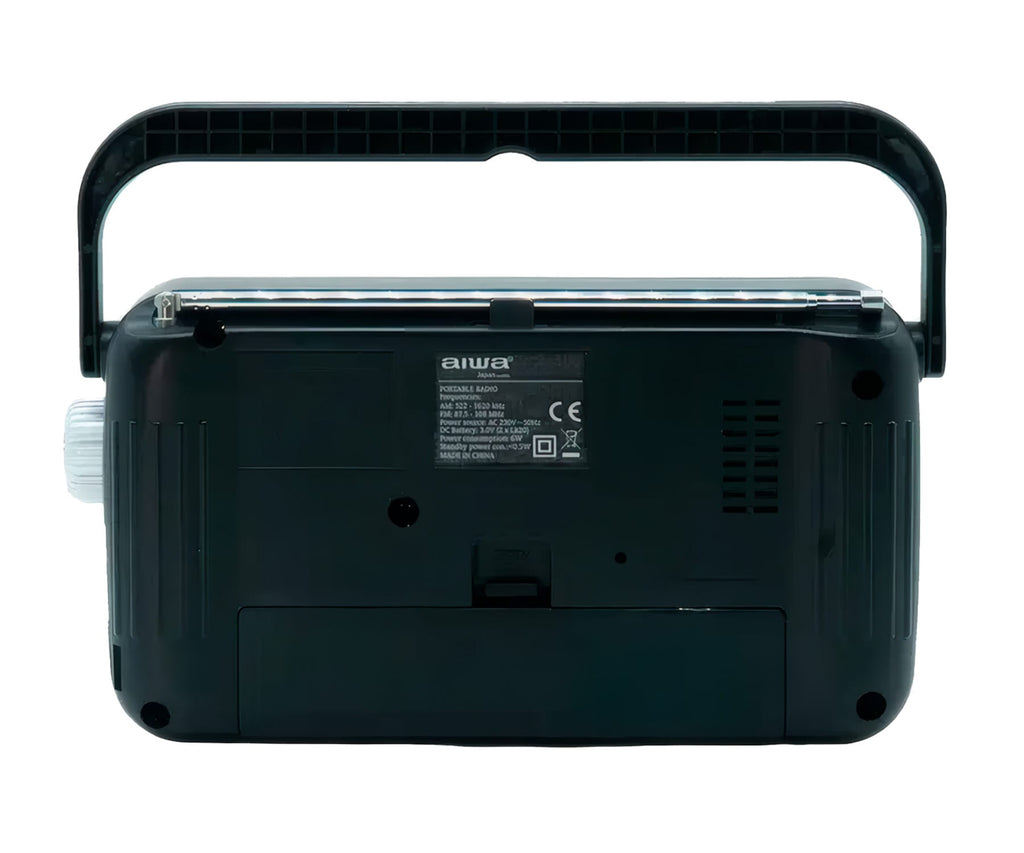 AIWA R-290SL PLATA / RADIO PORTÁTIL - detalle