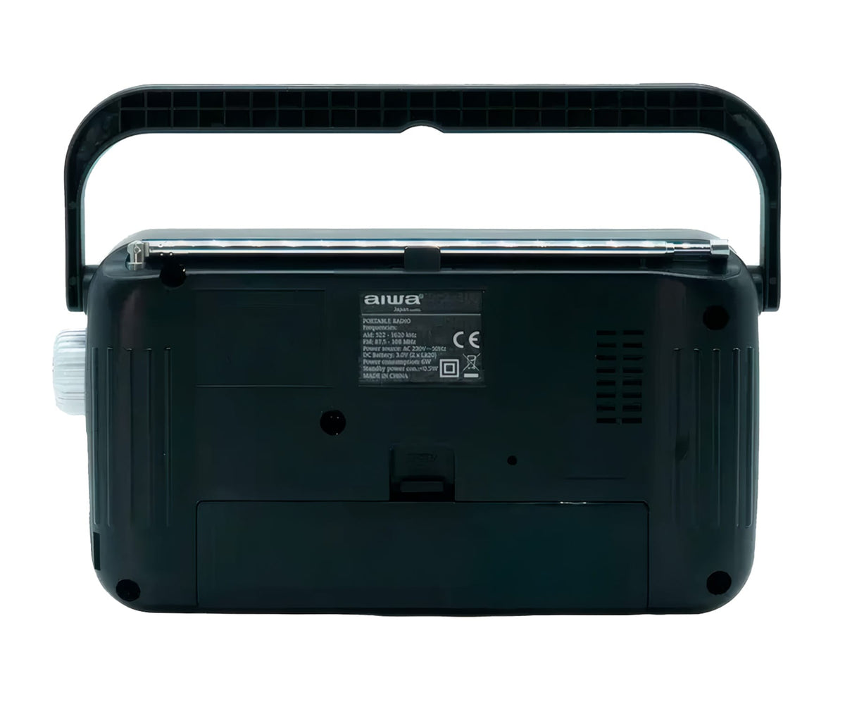 AIWA R-290SL PLATA / RADIO PORTÁTIL - detalle