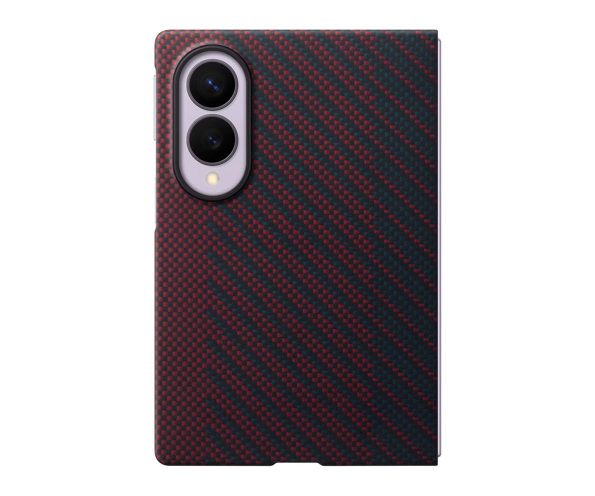 SAMSUNG FUNDA MAGNÉTICA DE CARBONO VIOLETA / SAMSUNG GALAXY Z FOLD8 - detalle