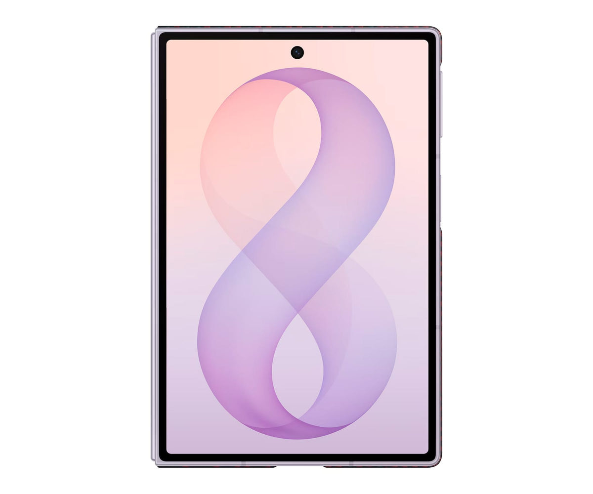 SAMSUNG FUNDA MAGNÉTICA DE CARBONO VIOLETA / SAMSUNG GALAXY Z FOLD8 - detalle