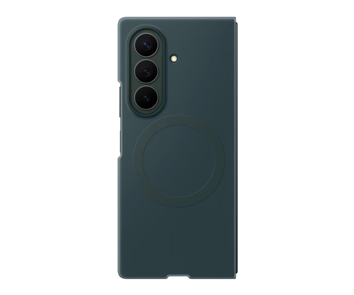 SAMSUNG FUNDA MAGNÉTICA DE SILICONA VERDE TECNO / SAMSUNG GALAXY Z FOLD8 ULTRA - detalle