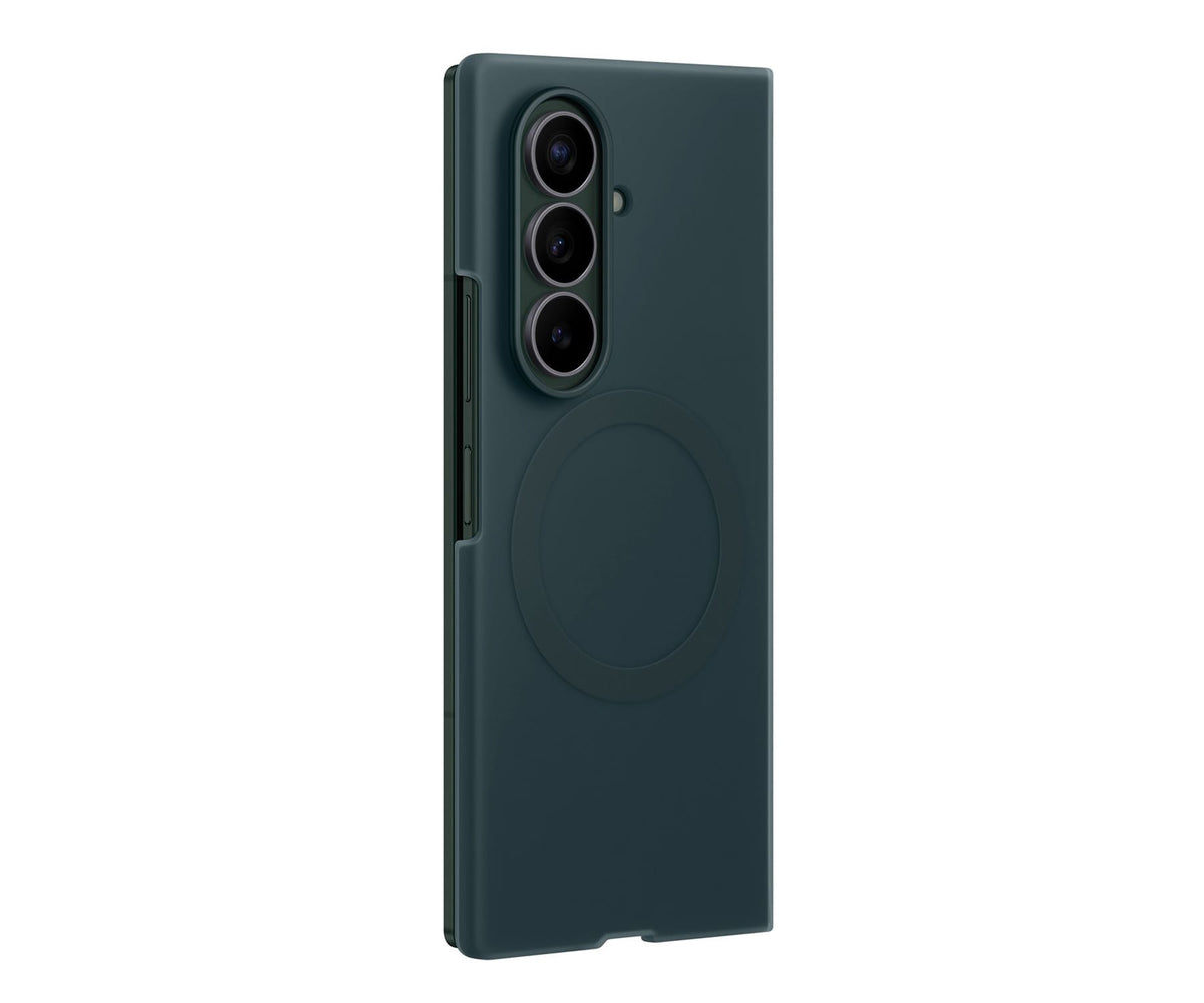 SAMSUNG FUNDA MAGNÉTICA DE SILICONA VERDE TECNO / SAMSUNG GALAXY Z FOLD8 ULTRA - detalle