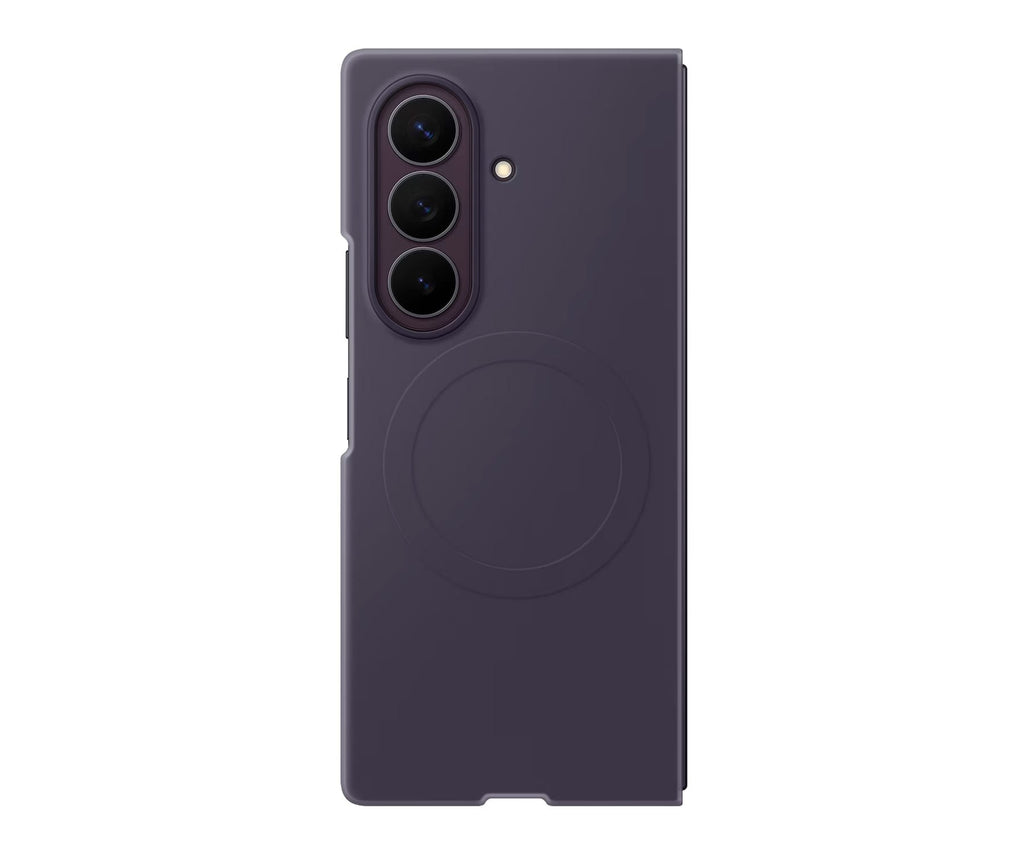 SAMSUNG FUNDA MAGNÉTICA DE SILICONA VIOLETA TECNO / SAMSUNG GALAXY Z FOLD8 ULTRA - detalle
