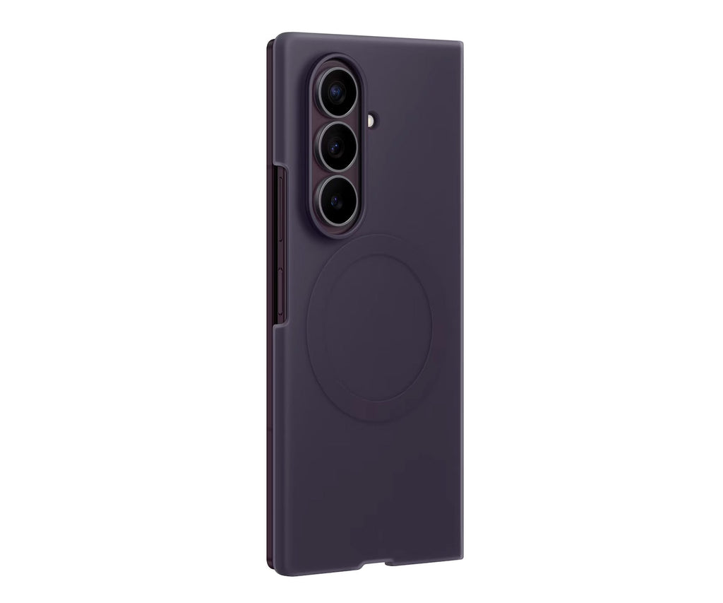 SAMSUNG FUNDA MAGNÉTICA DE SILICONA VIOLETA TECNO / SAMSUNG GALAXY Z FOLD8 ULTRA - detalle