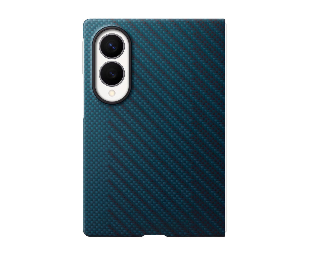 SAMSUNG FUNDA MAGNÉTICA DE CARBONO AZUL / SAMSUNG GALAXY Z FOLD8 - detalle