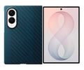 SAMSUNG FUNDA MAGNÉTICA DE CARBONO AZUL / SAMSUNG GALAXY Z FOLD8