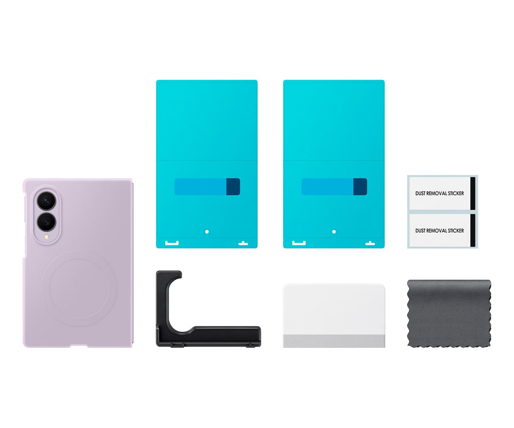 SAMSUNG FUNDA MAGNÉTICA DE SILICONA LAVANDA / SAMSUNG GALAXY Z FOLD8 - detalle
