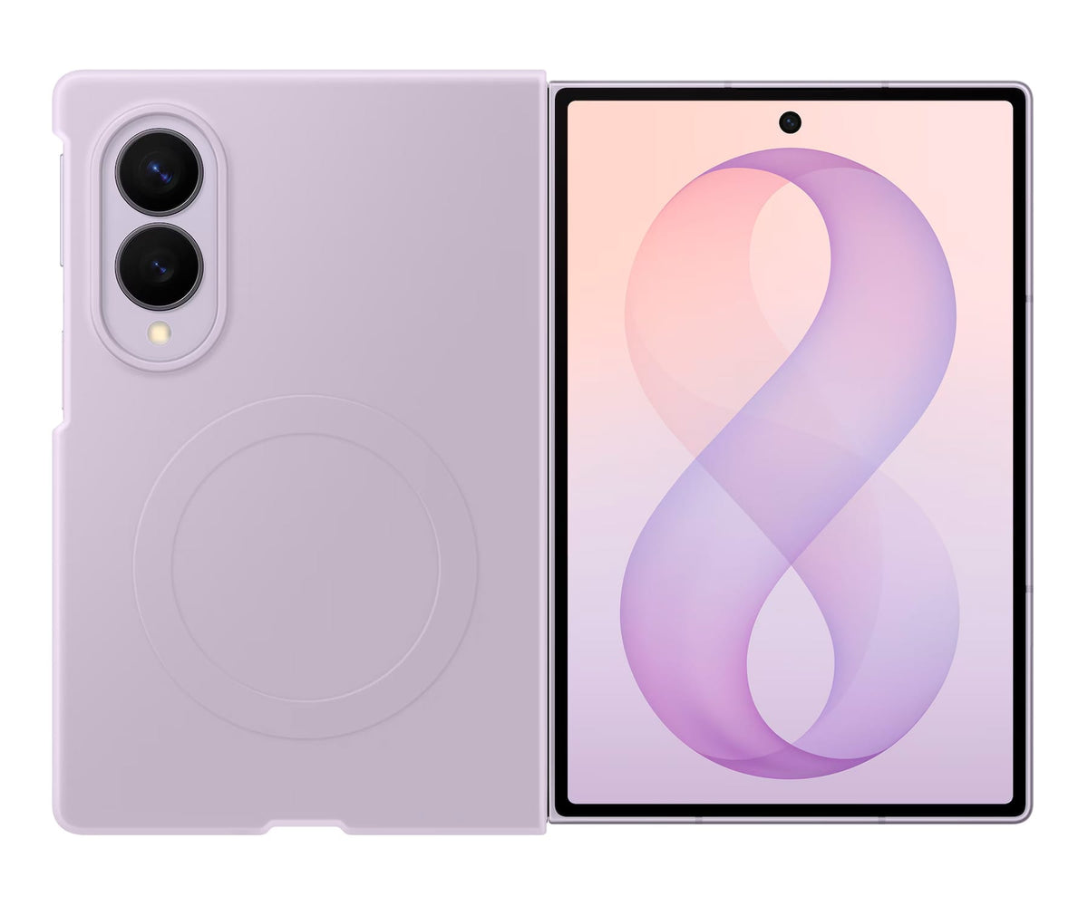 SAMSUNG FUNDA MAGNÉTICA DE SILICONA LAVANDA / SAMSUNG GALAXY Z FOLD8