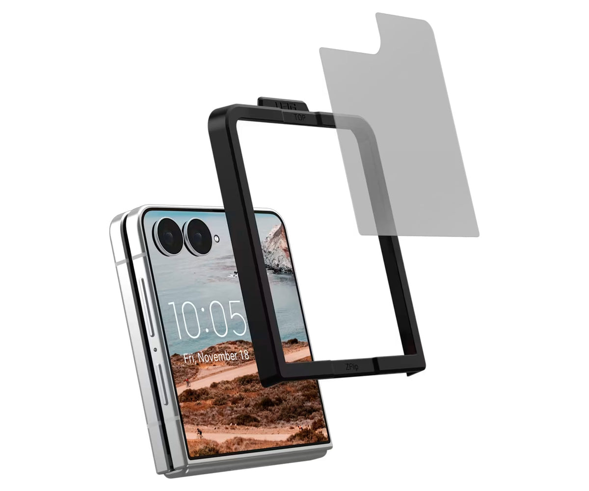 UAG PROTECTOR DE PANTALLA DE VIDRIO TEMPLADO / SAMSUNG GALAXY Z FLIP8 - detalle