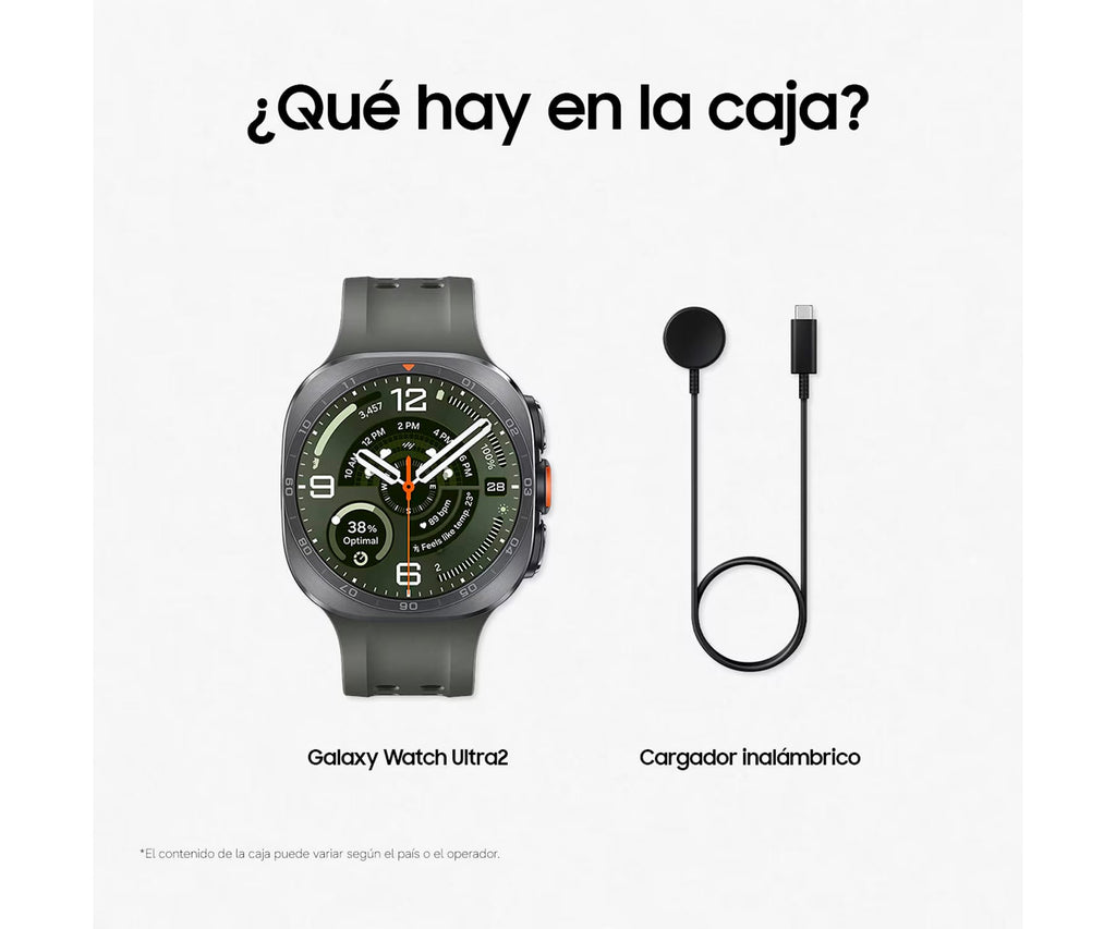 SAMSUNG GALAXY WATCH ULTRA2 PLATA TITANIO / SMARTWATCH 47.4MM - detalle