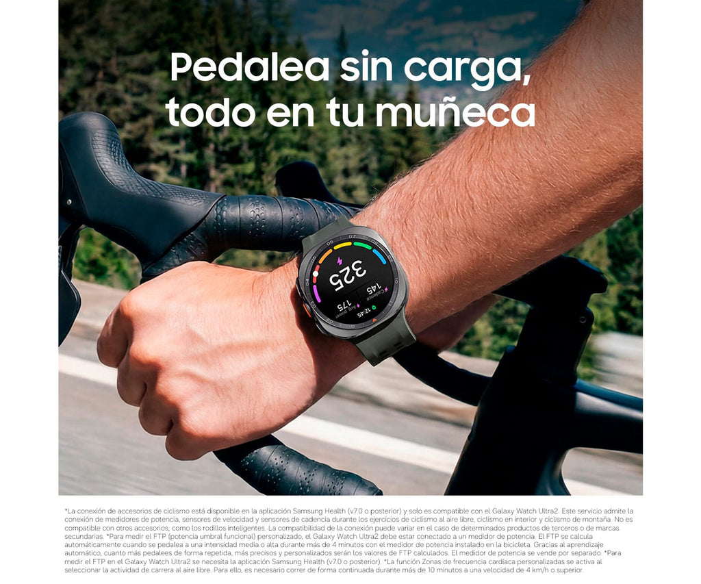 SAMSUNG GALAXY WATCH ULTRA2 PLATA TITANIO / SMARTWATCH 47.4MM - detalle