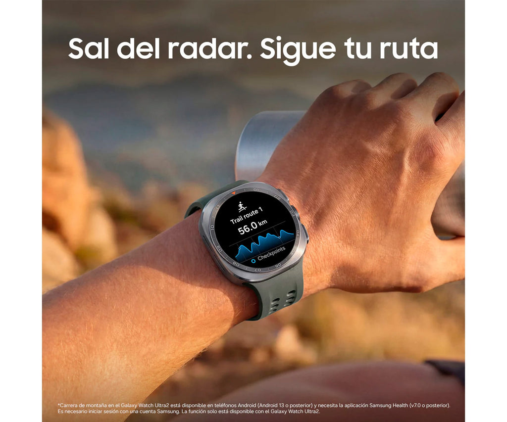 SAMSUNG GALAXY WATCH ULTRA2 PLATA TITANIO / SMARTWATCH 47.4MM - detalle