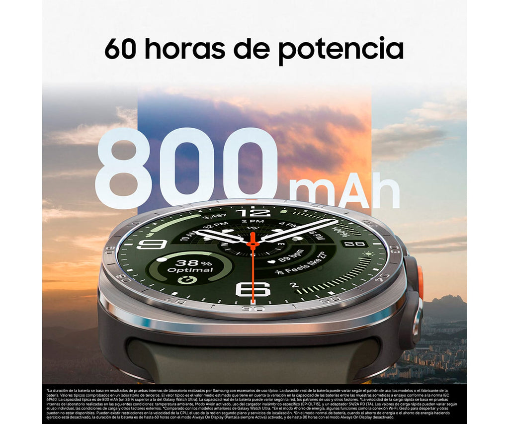 SAMSUNG GALAXY WATCH ULTRA2 PLATA TITANIO / SMARTWATCH 47.4MM - detalle
