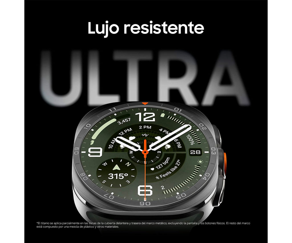 SAMSUNG GALAXY WATCH ULTRA2 PLATA TITANIO / SMARTWATCH 47.4MM - detalle