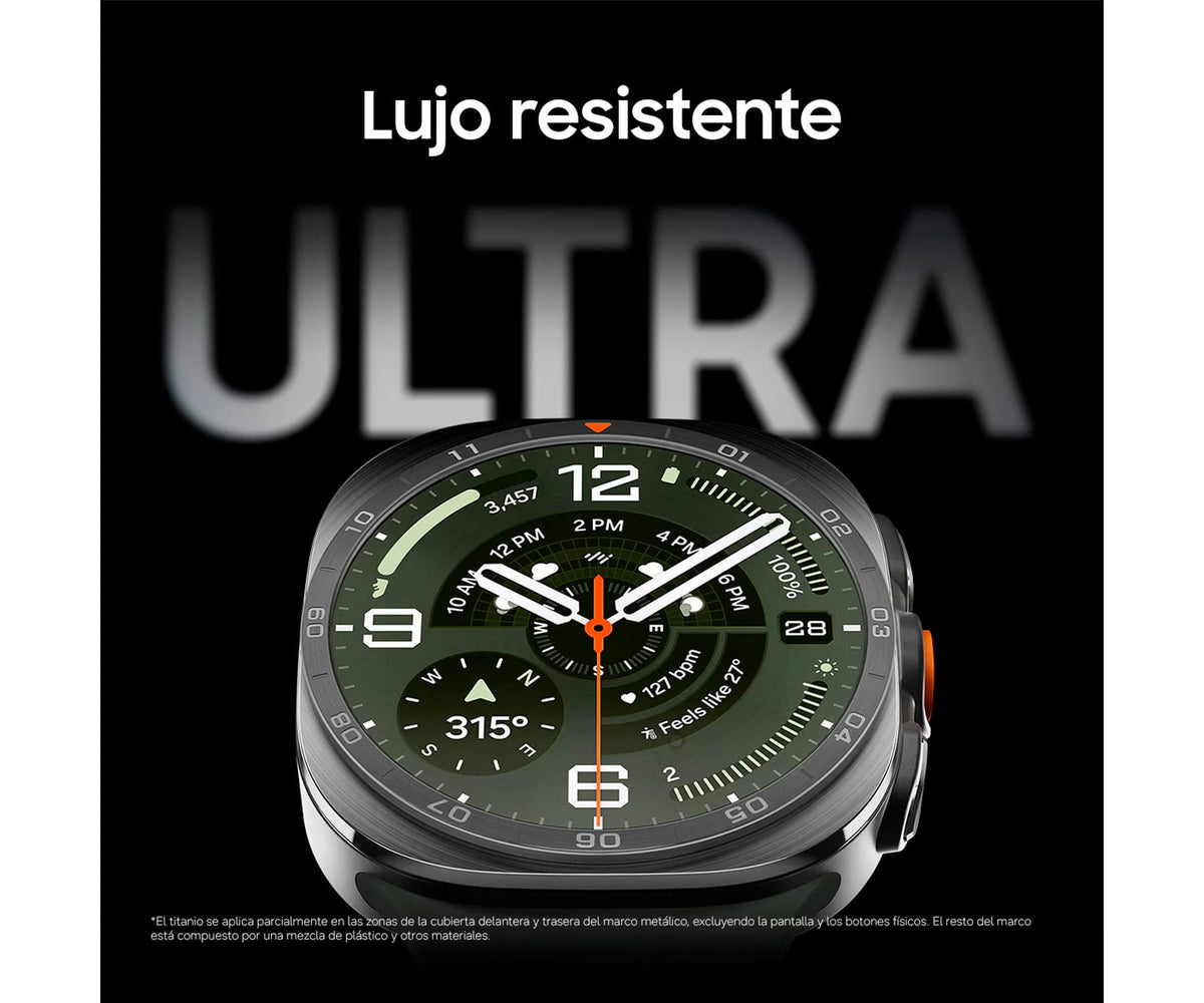 SAMSUNG GALAXY WATCH ULTRA2 PLATA TITANIO / SMARTWATCH 47.4MM - detalle