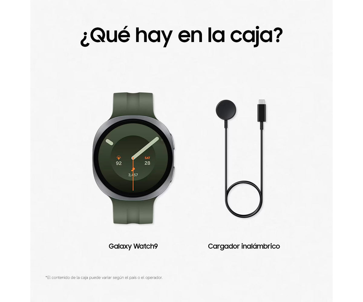 SAMSUNG GALAXY WATCH9 PLATA / SMARTWATCH 44MM LTE - detalle