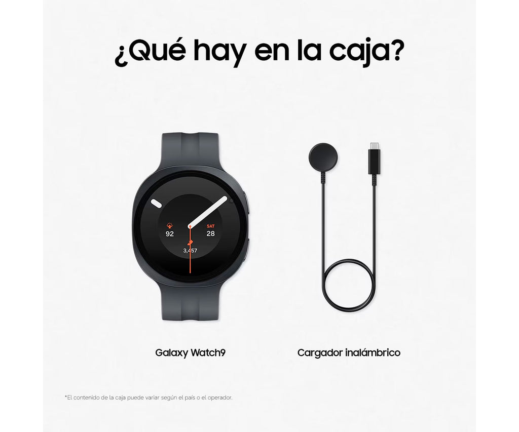 SAMSUNG GALAXY WATCH9 GRAFITO / SMARTWATCH 44MM LTE - detalle