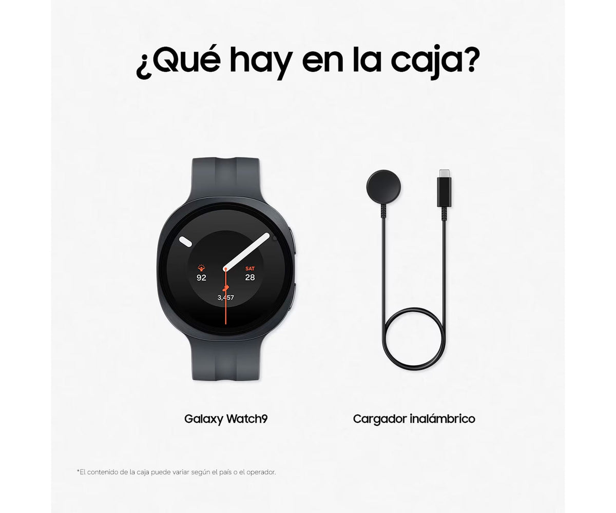 SAMSUNG GALAXY WATCH9 GRAFITO / SMARTWATCH 44MM LTE - detalle