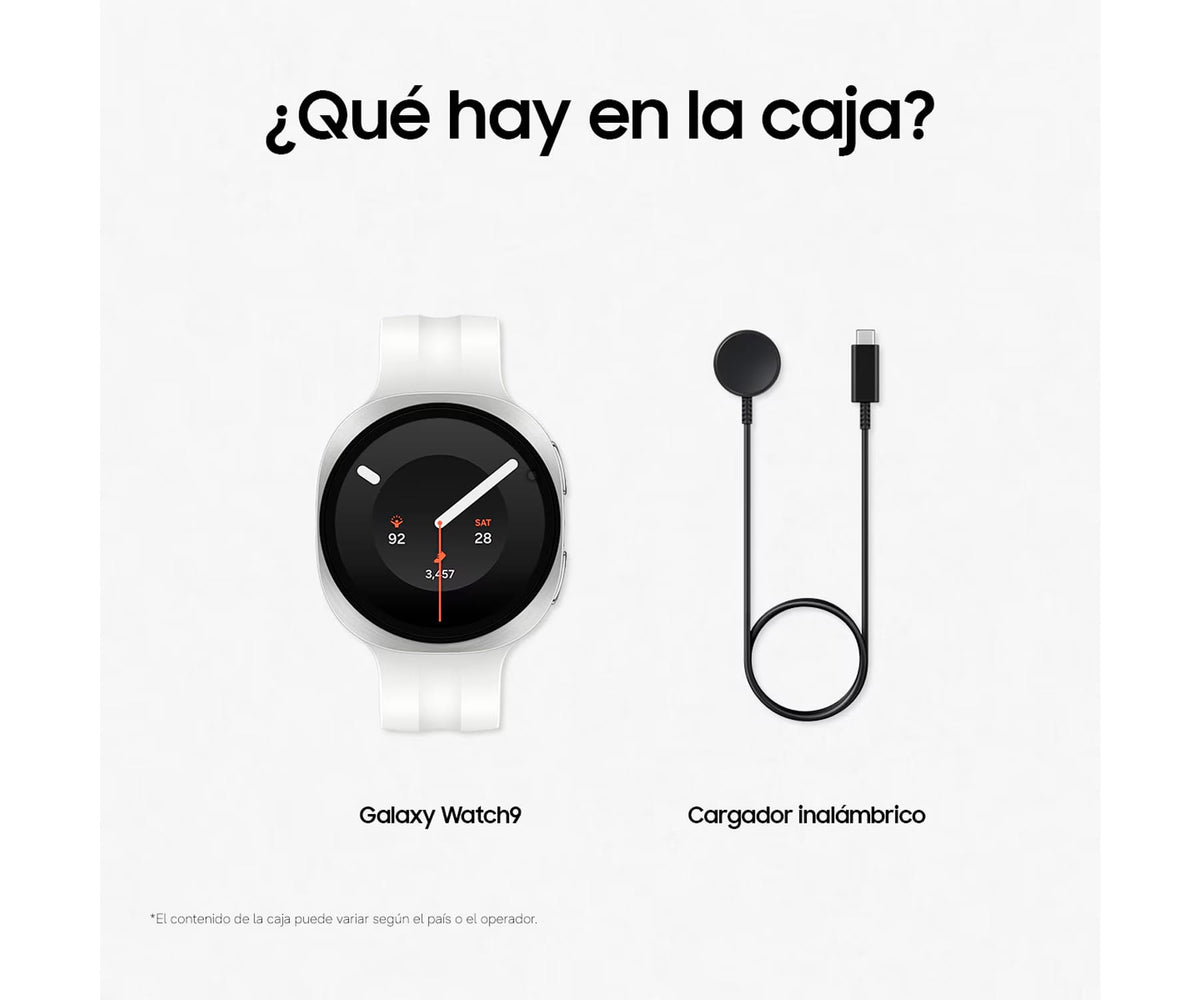 SAMSUNG GALAXY WATCH9 CREMA / SMARTWATCH 40MM LTE - detalle