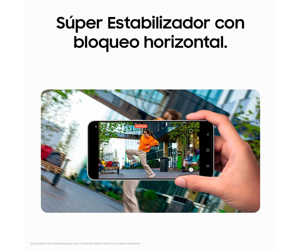 SAMSUNG GALAXY S26 FE GRAFITO / 8+256GB / 6.7" DYNAMIC AMOLED 120HZ FHD+ - detalle