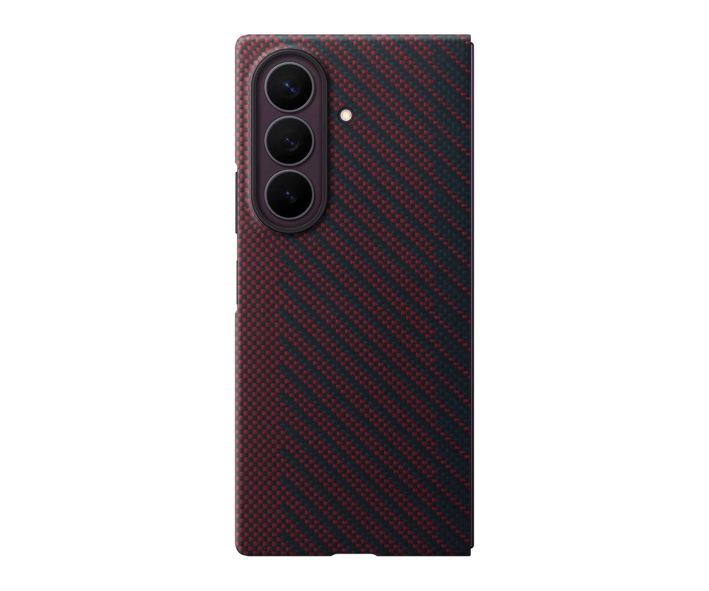 SAMSUNG FUNDA MAGNÉTICA DE CARBONO VIOLETA / SAMSUNG GALAXY Z FOLD8 ULTRA - detalle