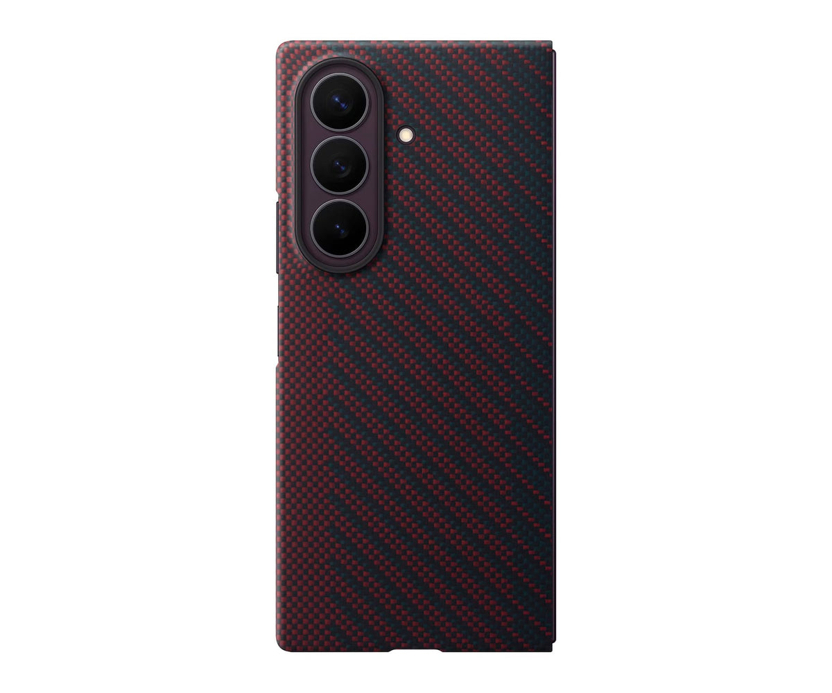 SAMSUNG FUNDA MAGNÉTICA DE CARBONO VIOLETA / SAMSUNG GALAXY Z FOLD8 ULTRA - detalle