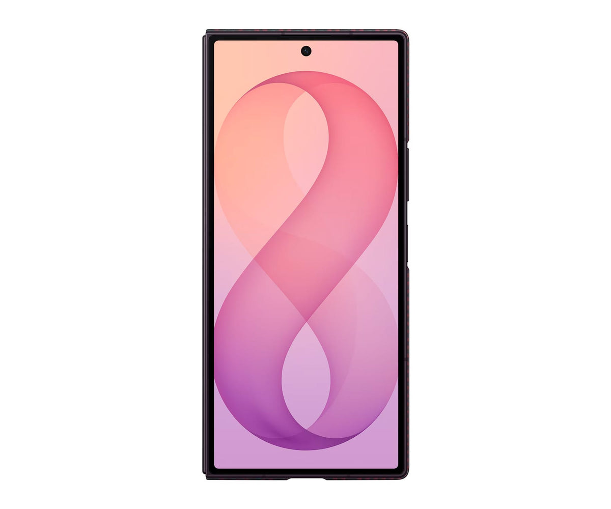 SAMSUNG FUNDA MAGNÉTICA DE CARBONO VIOLETA / SAMSUNG GALAXY Z FOLD8 ULTRA - detalle