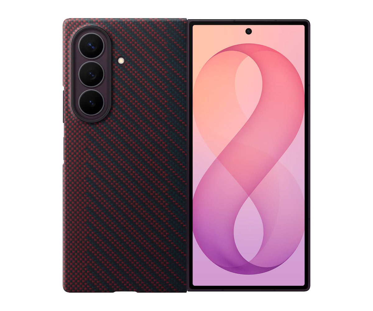 SAMSUNG FUNDA MAGNÉTICA DE CARBONO VIOLETA / SAMSUNG GALAXY Z FOLD8 ULTRA