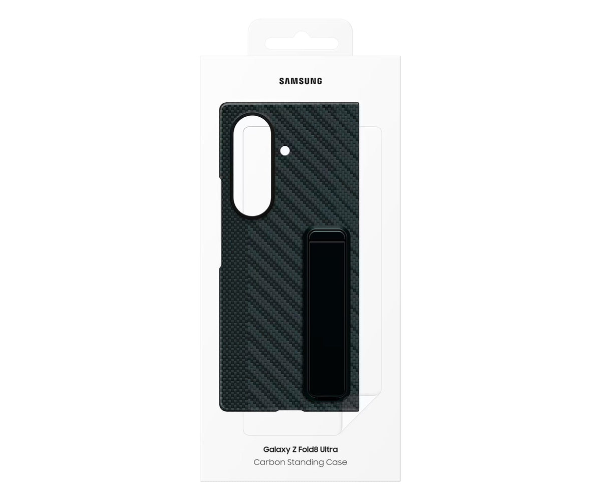 SAMSUNG FUNDA DE CARBONO BLACK / SAMSUNG GALAXY Z FOLD8 ULTRA - detalle
