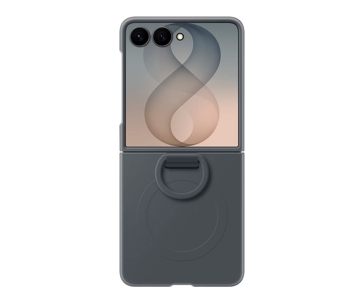 SAMSUNG FUNDA MAGNÉTICA DE SILICONA GRAFITO / SAMSUNG GALAXY Z FLIP8 - detalle