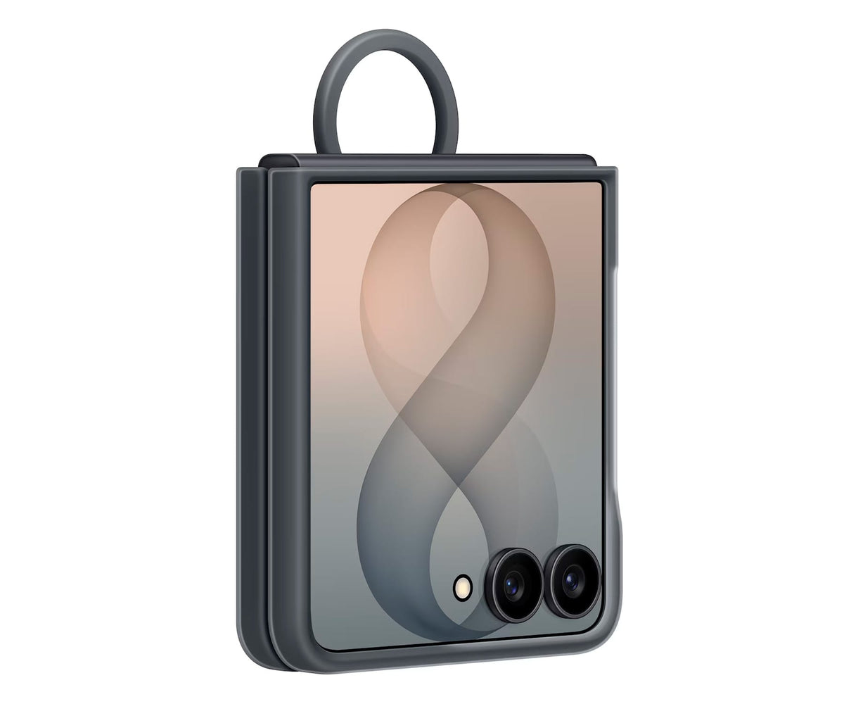 SAMSUNG FUNDA MAGNÉTICA DE SILICONA GRAFITO / SAMSUNG GALAXY Z FLIP8 - detalle
