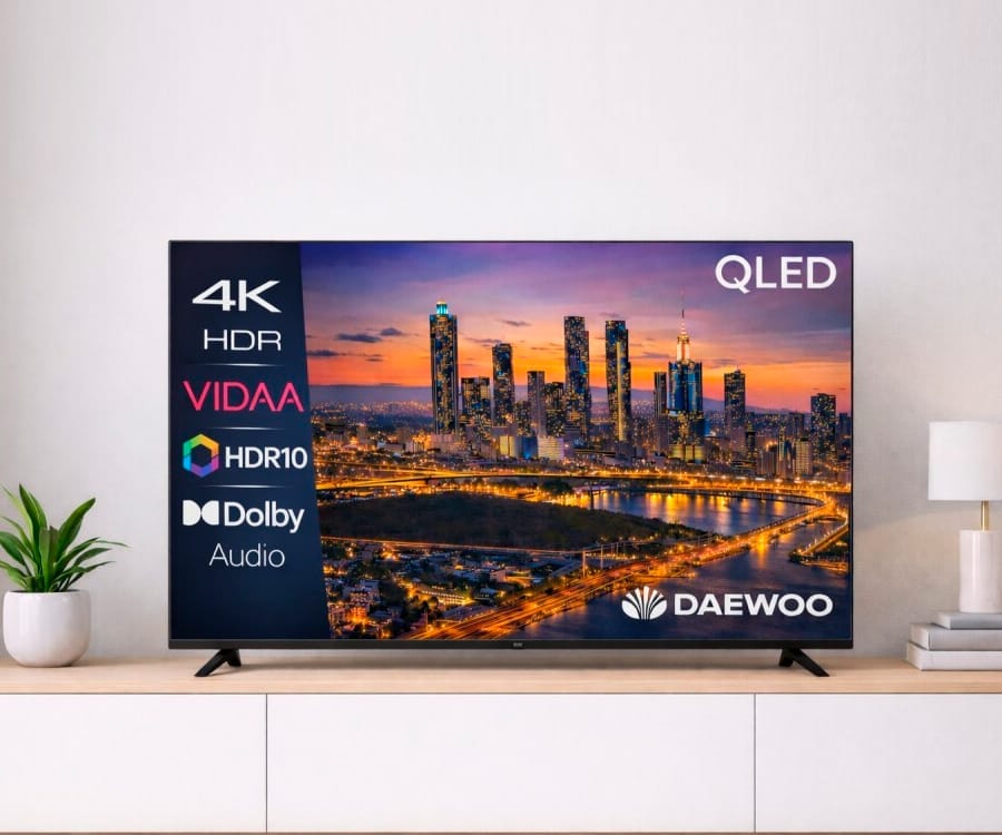 DAEWOO 43VB56QV / TELEVISOR SMART TV 43" QLED UHD 4K HDR VIDAA - detalle