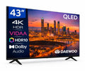 DAEWOO 43VB56QV / TELEVISOR SMART TV 43" QLED UHD 4K HDR VIDAA