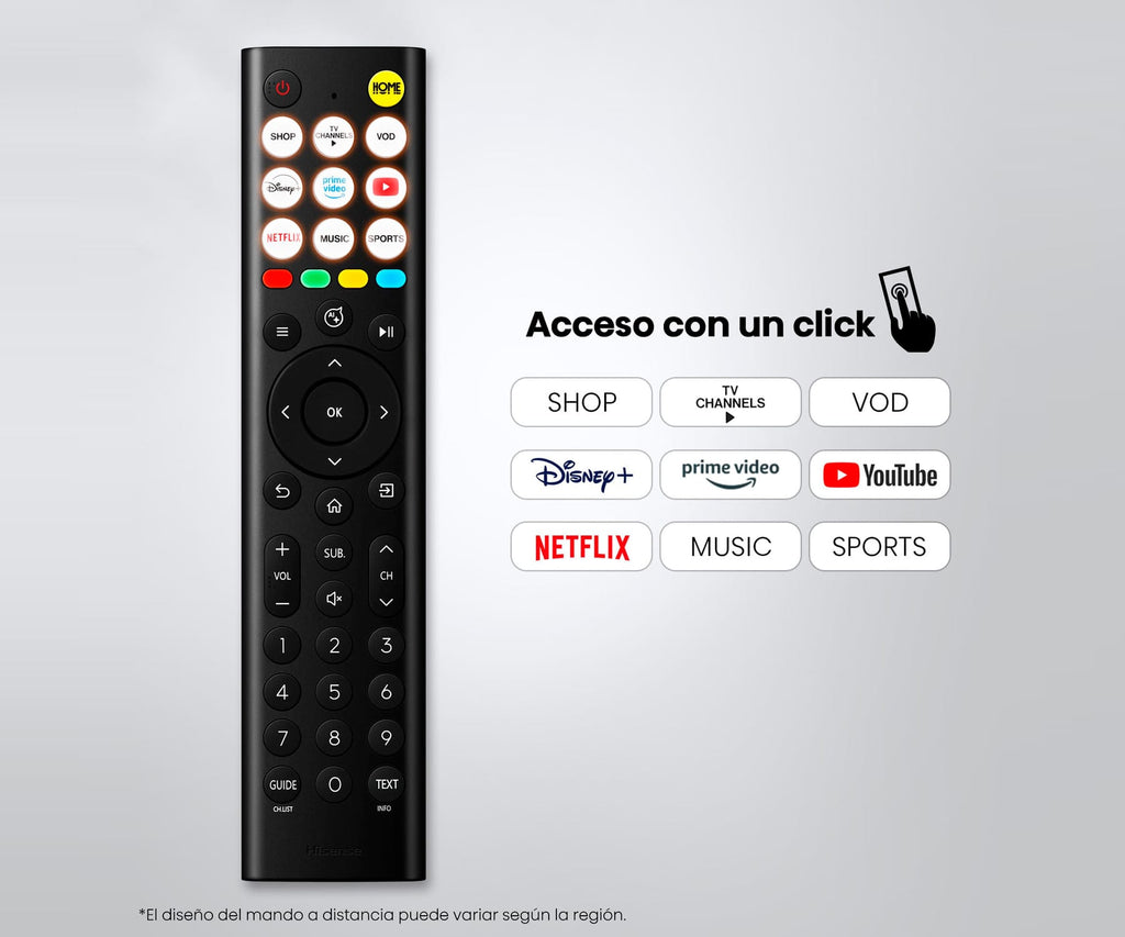 HISENSE 32A4S / TELEVISOR SMART TV 32" DIRECT LED FULL HD - detalle