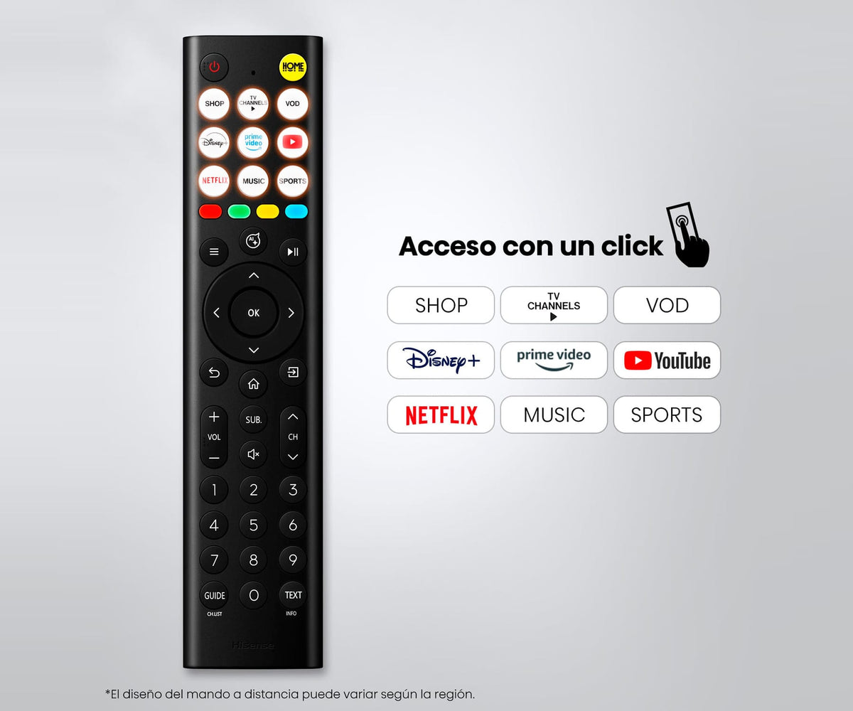 HISENSE 32A4S / TELEVISOR SMART TV 32" DIRECT LED FULL HD - detalle