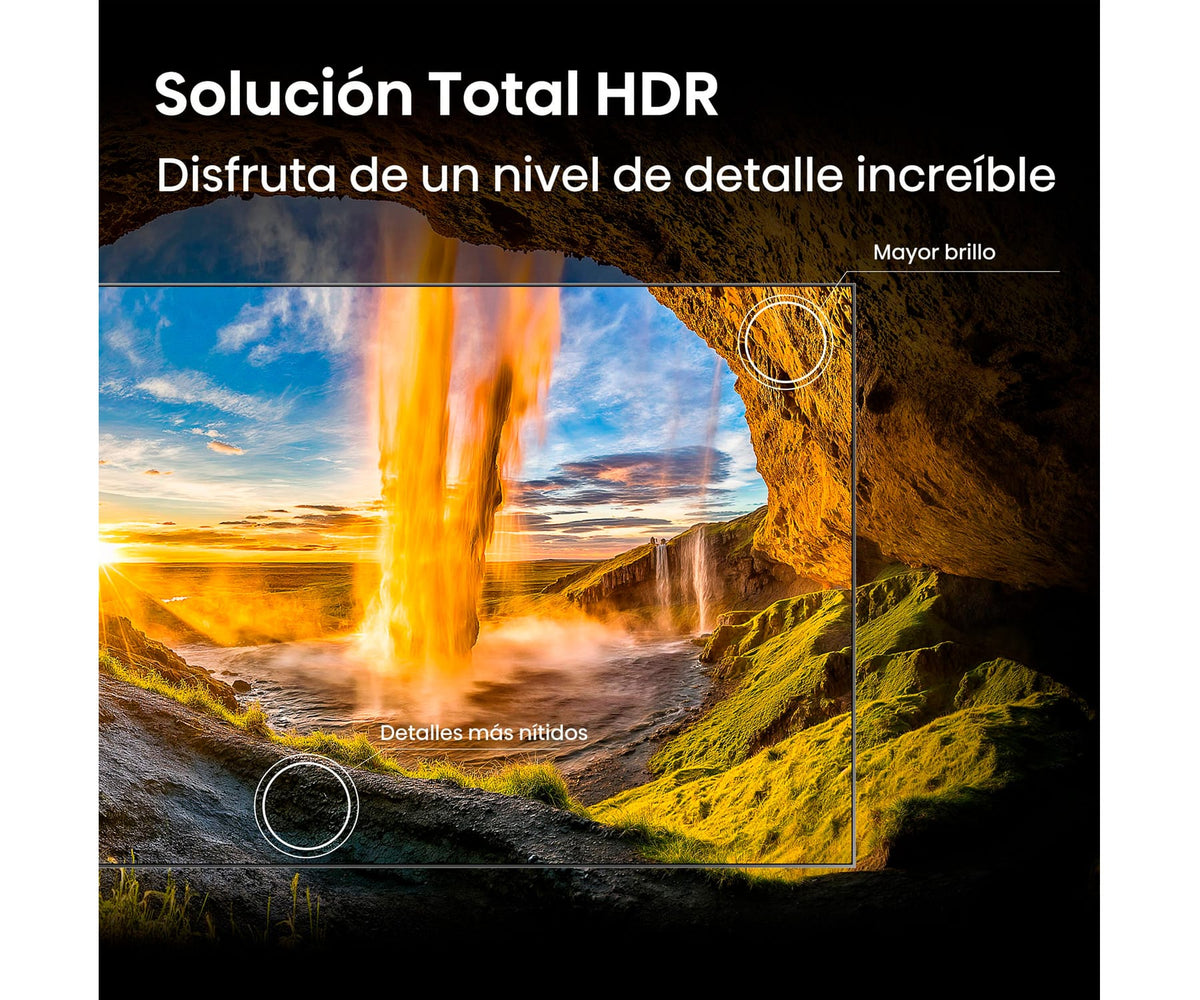 HISENSE 65A7S NEGRO / TELEVISOR SMART TV 65'' UHD 4K HDR - detalle
