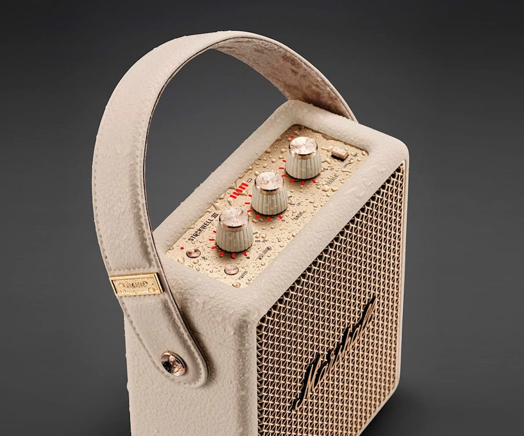 MARSHALL STOCKWELL III CREMA / ALTAVOZ PORTÁTIL BLUETOOTH BATERÍA + 40H DE AUTONOMÍA - detalle