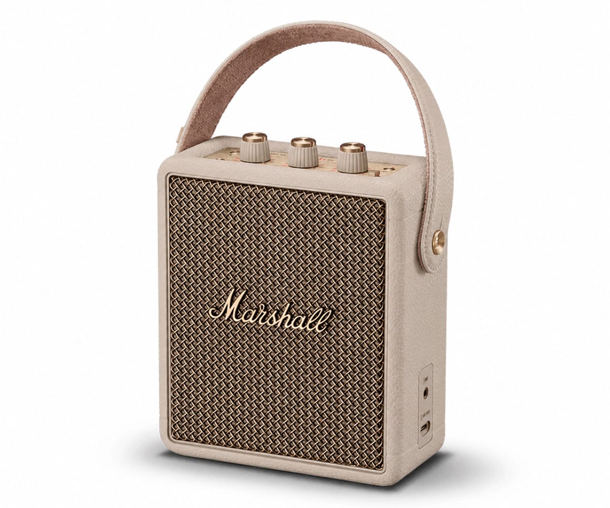 MARSHALL STOCKWELL III CREMA / ALTAVOZ PORTÁTIL BLUETOOTH BATERÍA + 40H DE AUTONOMÍA