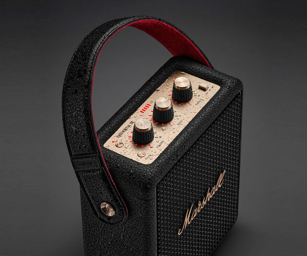 MARSHALL STOCKWELL III NEGRO / ALTAVOZ PORTÁTIL BLUETOOTH BATERÍA + 40H DE AUTONOMÍA - detalle