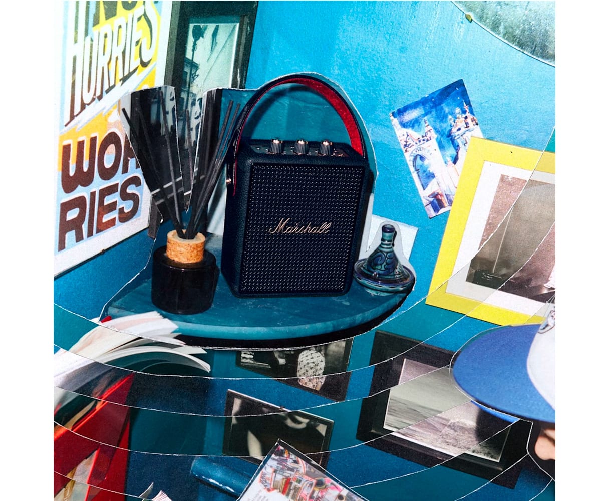 MARSHALL STOCKWELL III NEGRO / ALTAVOZ PORTÁTIL BLUETOOTH BATERÍA + 40H DE AUTONOMÍA - detalle