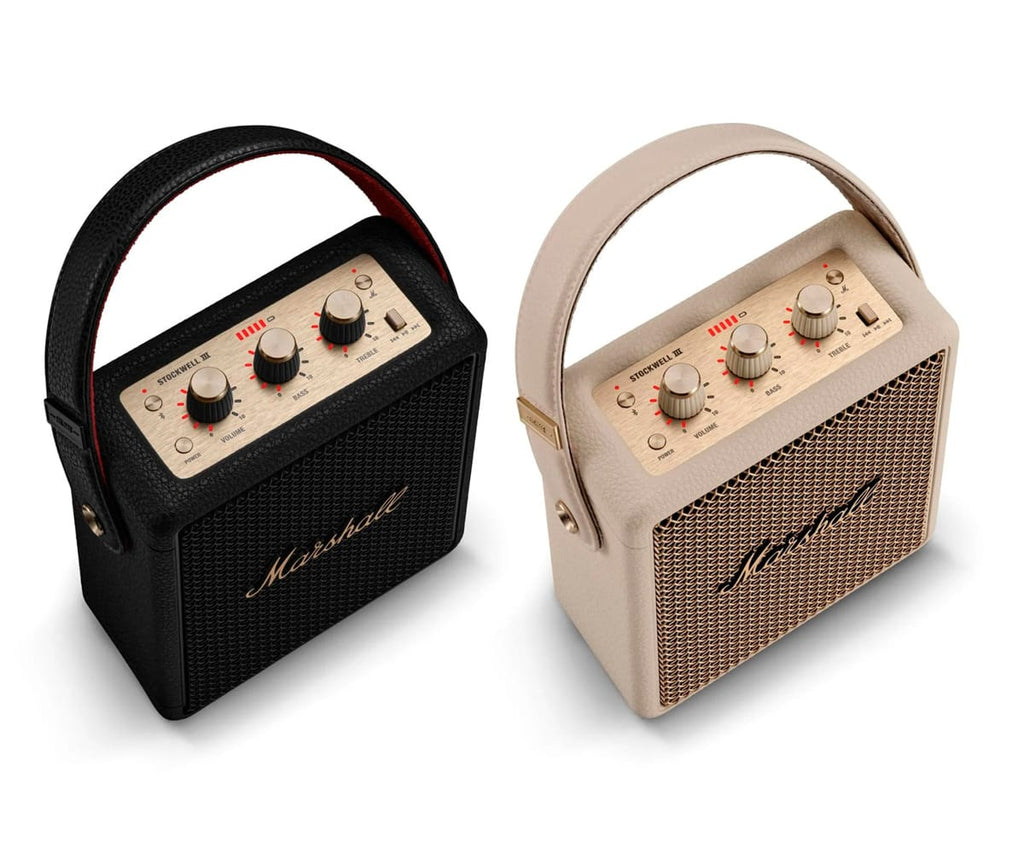 MARSHALL STOCKWELL III NEGRO / ALTAVOZ PORTÁTIL BLUETOOTH BATERÍA + 40H DE AUTONOMÍA - detalle