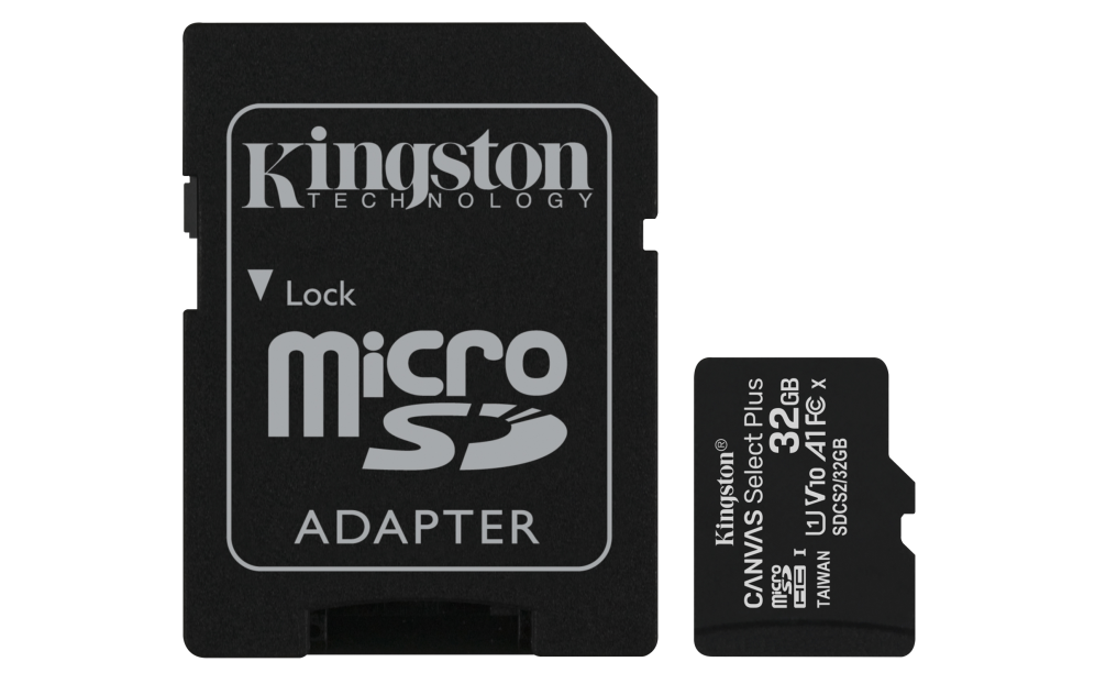 Kingston Technology Canvas Select Plus 32 GB MicroSDHC UHS-I Clase 10 - detalle