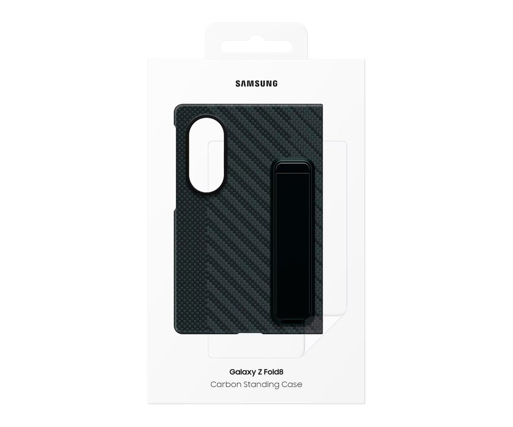 SAMSUNG FUNDA DE CARBONO BLACK / SAMSUNG GALAXY Z FOLD8 - detalle