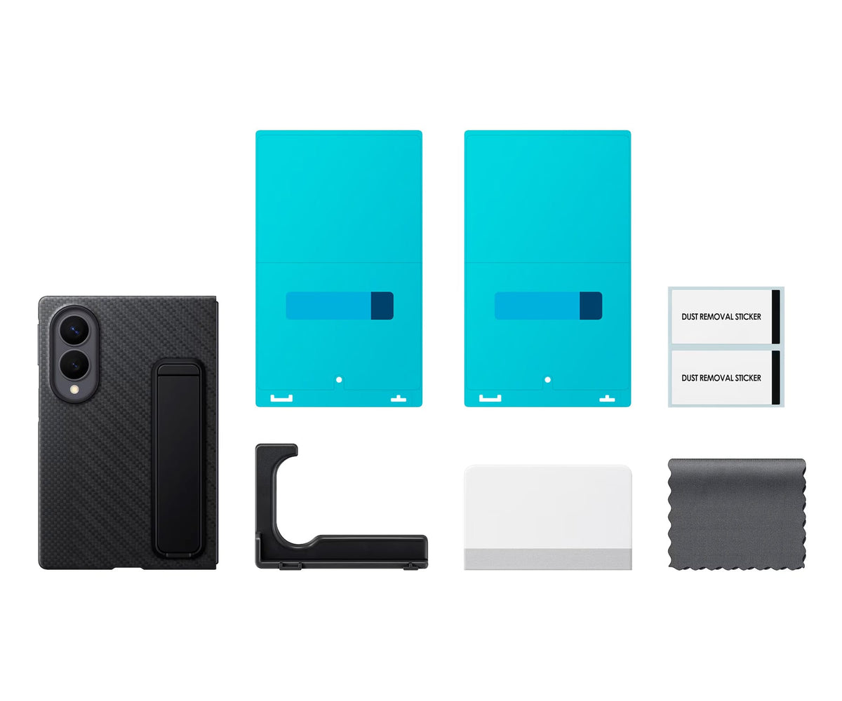 SAMSUNG FUNDA DE CARBONO BLACK / SAMSUNG GALAXY Z FOLD8 - detalle