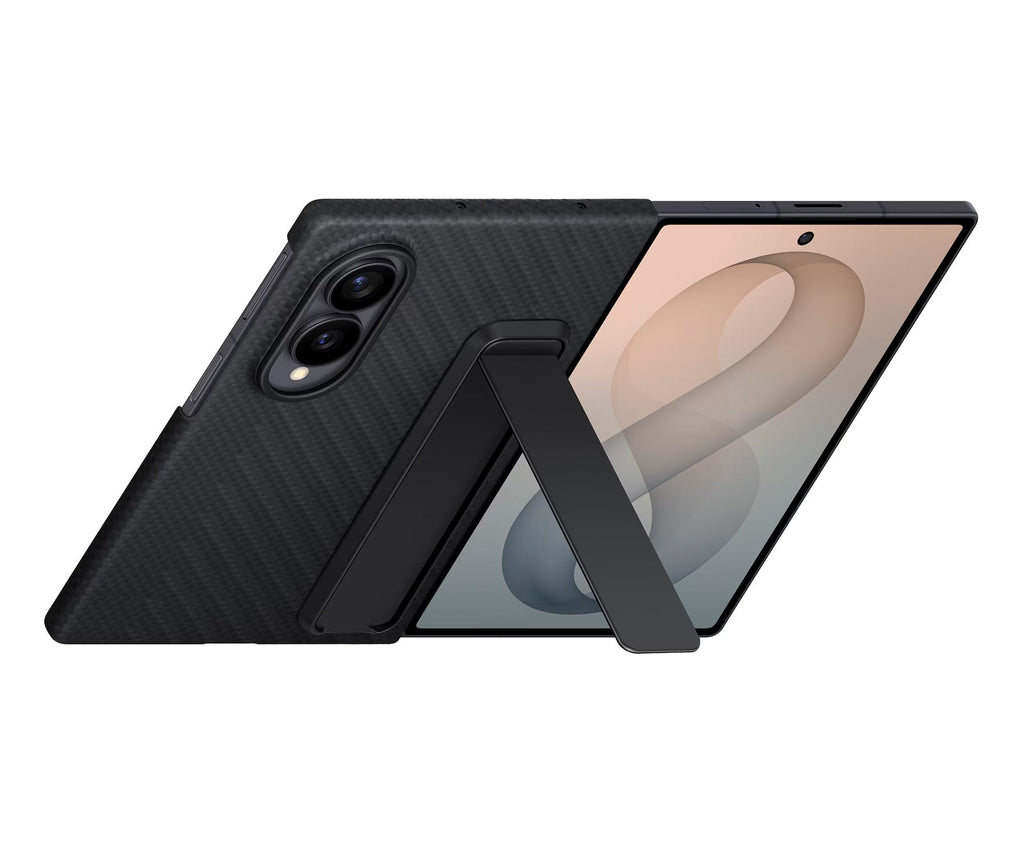 SAMSUNG FUNDA DE CARBONO BLACK / SAMSUNG GALAXY Z FOLD8 - detalle
