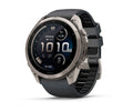 GARMIN FENIX 9 PRO TITANIO CON CORREA DE SILICONA EN GRIS / SMARTWATCH 51MM / LTE INREACH